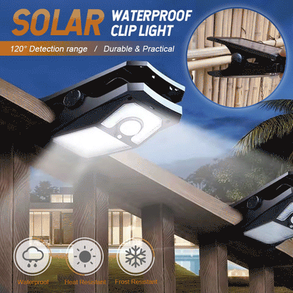 🍃Heißer Verkauf 49% OFF🌟Installationsfreie Solar-Clip-Lampe