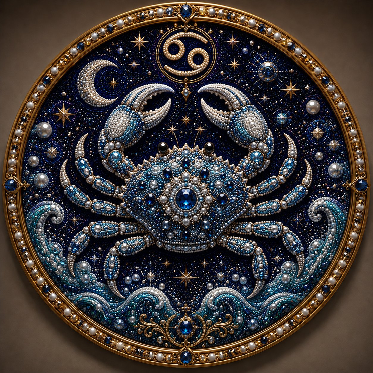 🔥 12 Sternzeichen Perlen-Kunst-Set ♈🌙