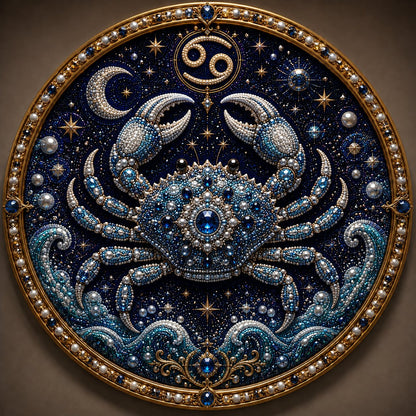 🔥 12 Sternzeichen Perlen-Kunst-Set ♈🌙