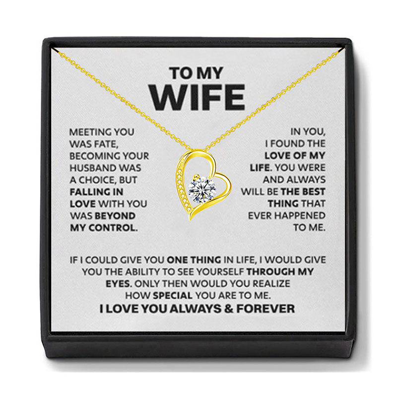 👪An meine Tochter – Halskette „Herz der Liebe“🍀