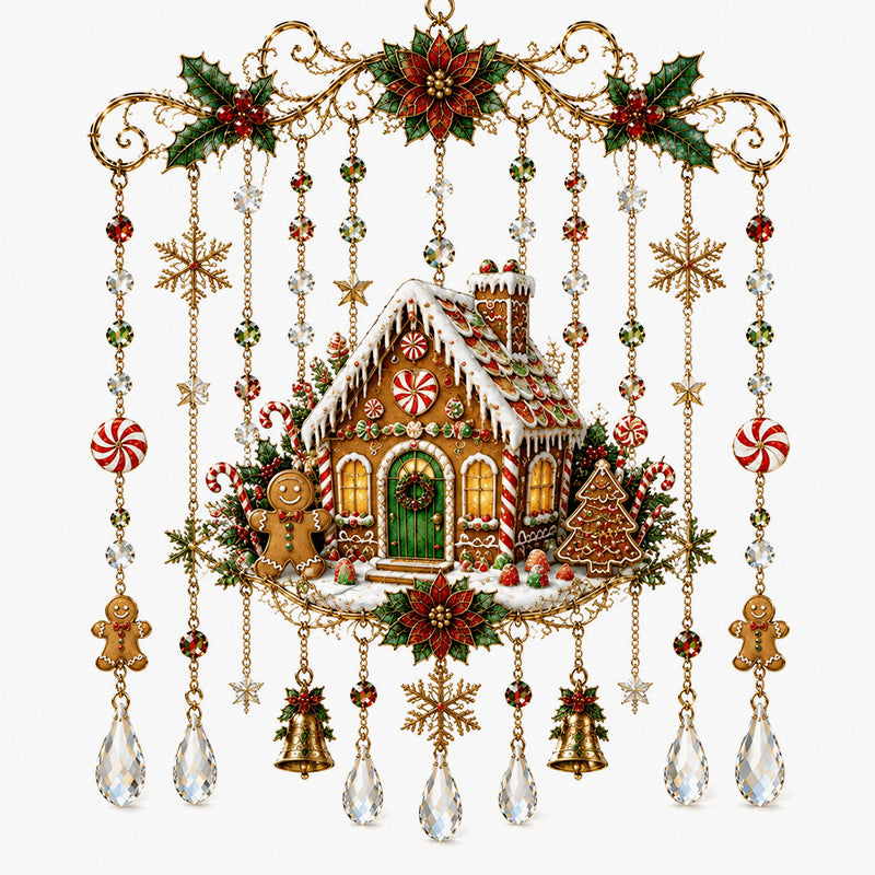 ✨ Zauberhafter Weihnachts-Kristallanhänger