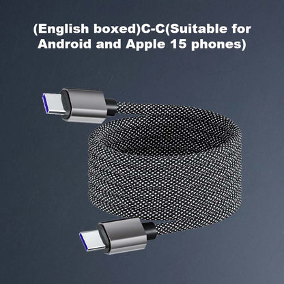 🔋Magnetisches Anti-Tangle-Datenkabel