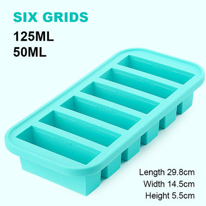 👩‍🍳Silikon Gefrierform mit Deckel