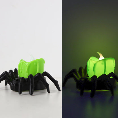 🎃Halloween-Dekoration Spinnenlichte🕷️