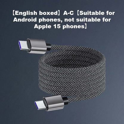 🔋Magnetisches Anti-Tangle-Datenkabel