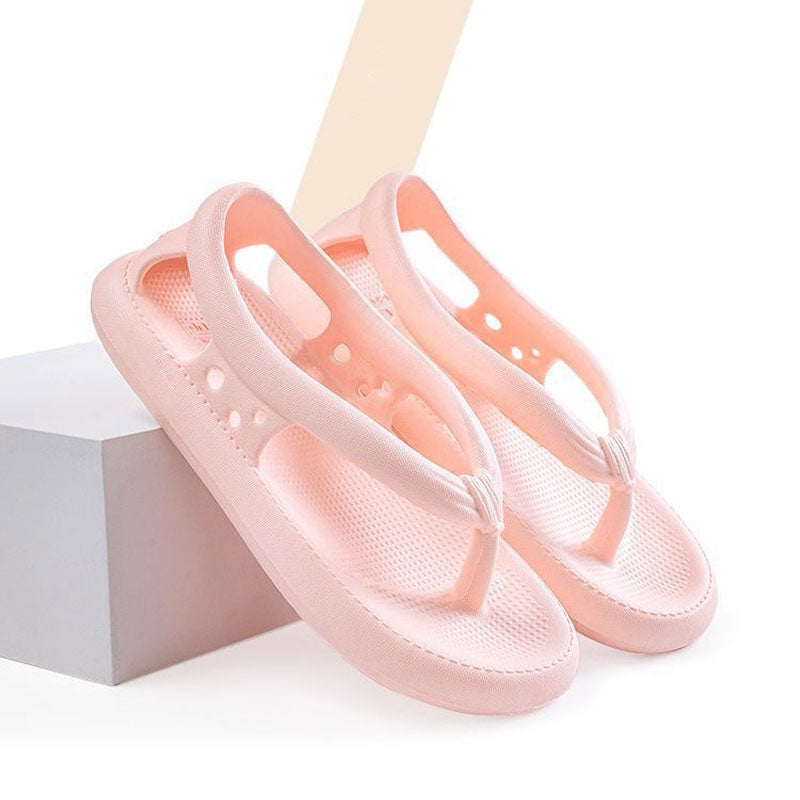 💕Rutschfeste EVA-Sohle mit dicker Sohle, schnell trocknende Flip-Flops-Hausschuhe für Paare