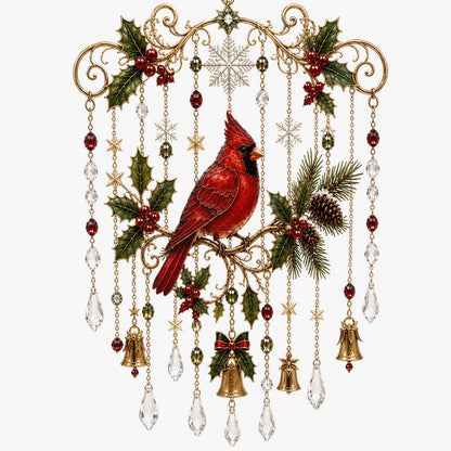 ✨ Zauberhafter Weihnachts-Kristallanhänger