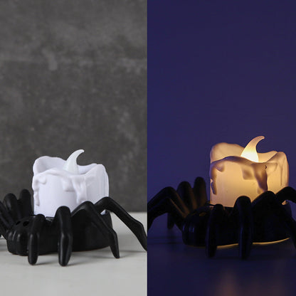 🎃Halloween-Dekoration Spinnenlichte🕷️