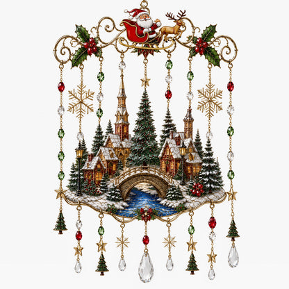 ✨ Zauberhafter Weihnachts-Kristallanhänger