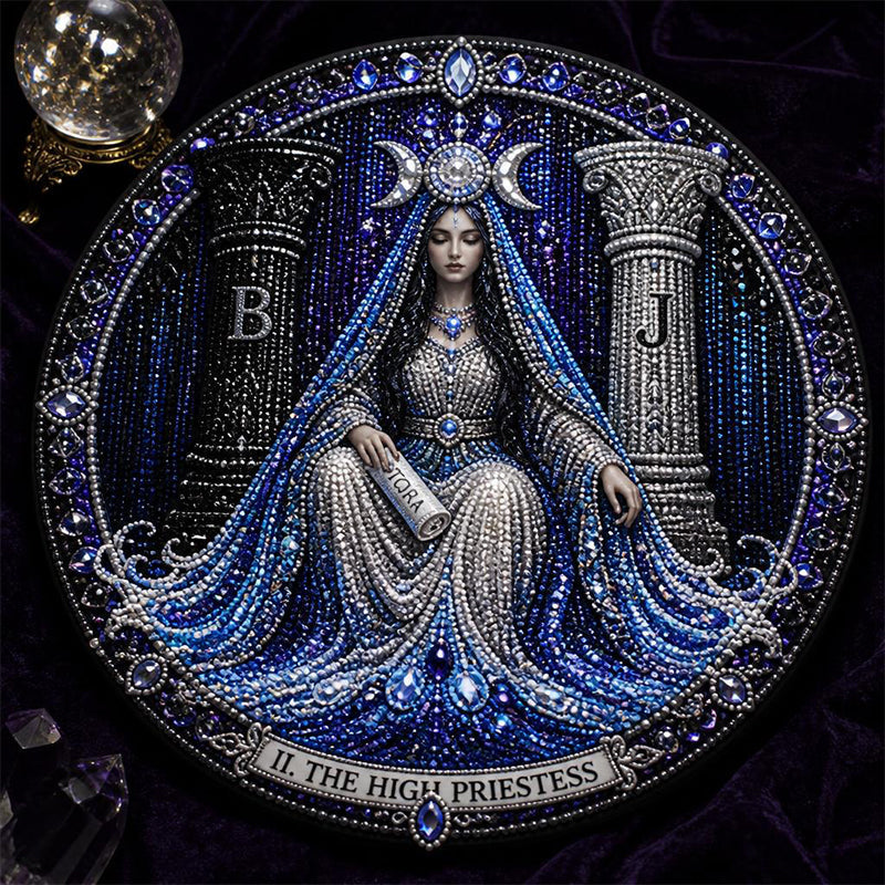 🧘‍♀️ Finde Dein Heiliges Licht: Große Arkana Tarot Diamond Painting 🌘