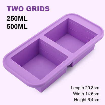 👩‍🍳Silikon Gefrierform mit Deckel