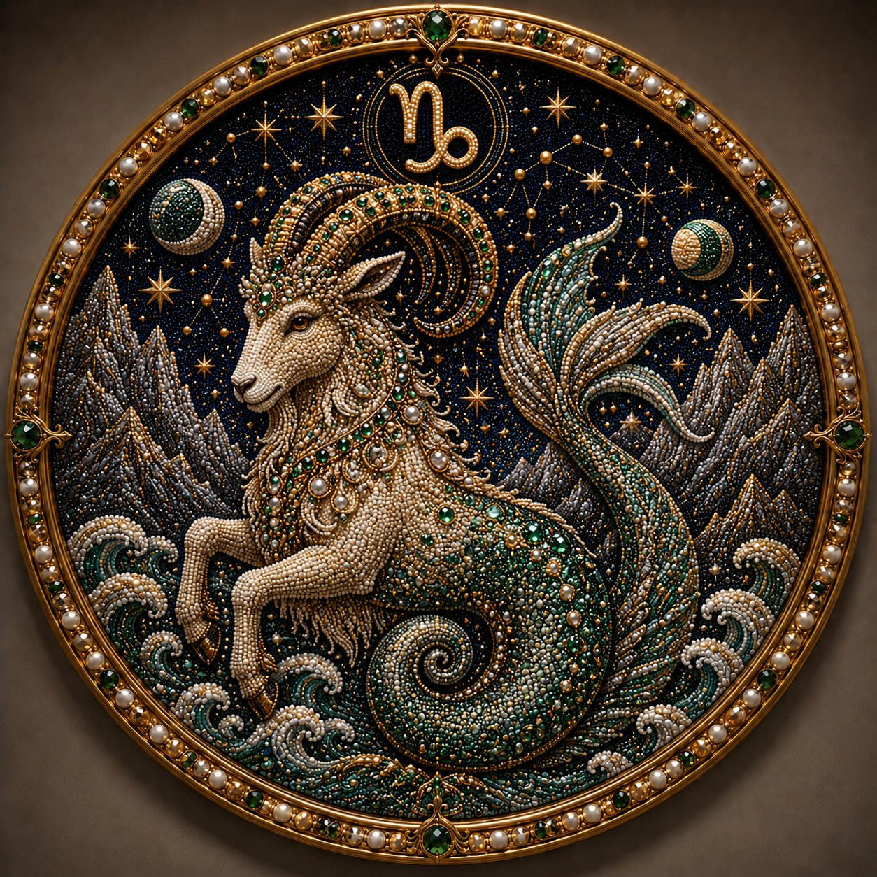 🔥 12 Sternzeichen Perlen-Kunst-Set ♈🌙