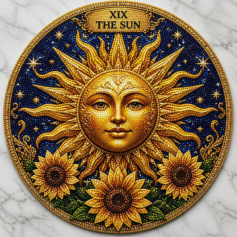 🧘‍♀️ Finde Dein Heiliges Licht: Große Arkana Tarot Diamond Painting 🌘