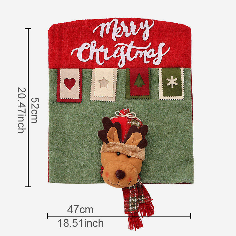 🎅 Weihnachtsstuhldekorationsset 🎄