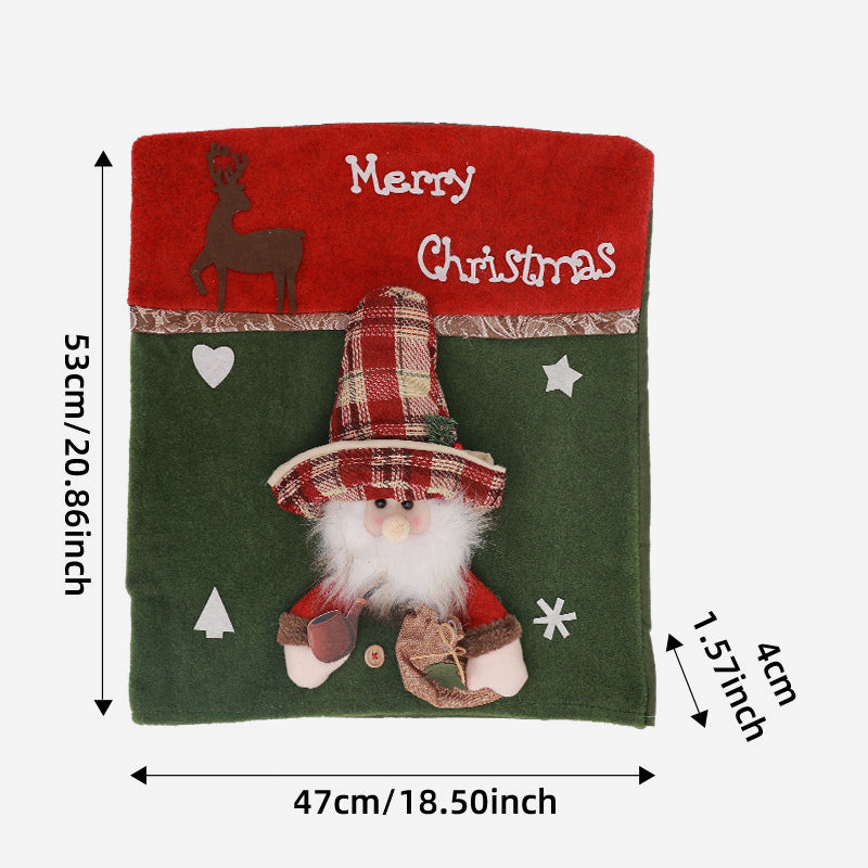 🎅 Weihnachtsstuhldekorationsset 🎄