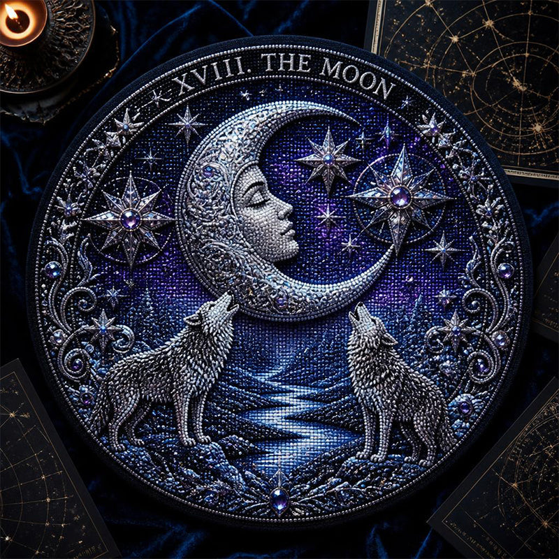 🧘‍♀️ Finde Dein Heiliges Licht: Große Arkana Tarot Diamond Painting 🌘