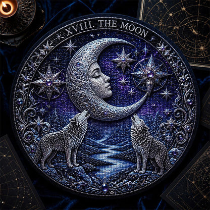 🧘‍♀️ Finde Dein Heiliges Licht: Große Arkana Tarot Diamond Painting 🌘
