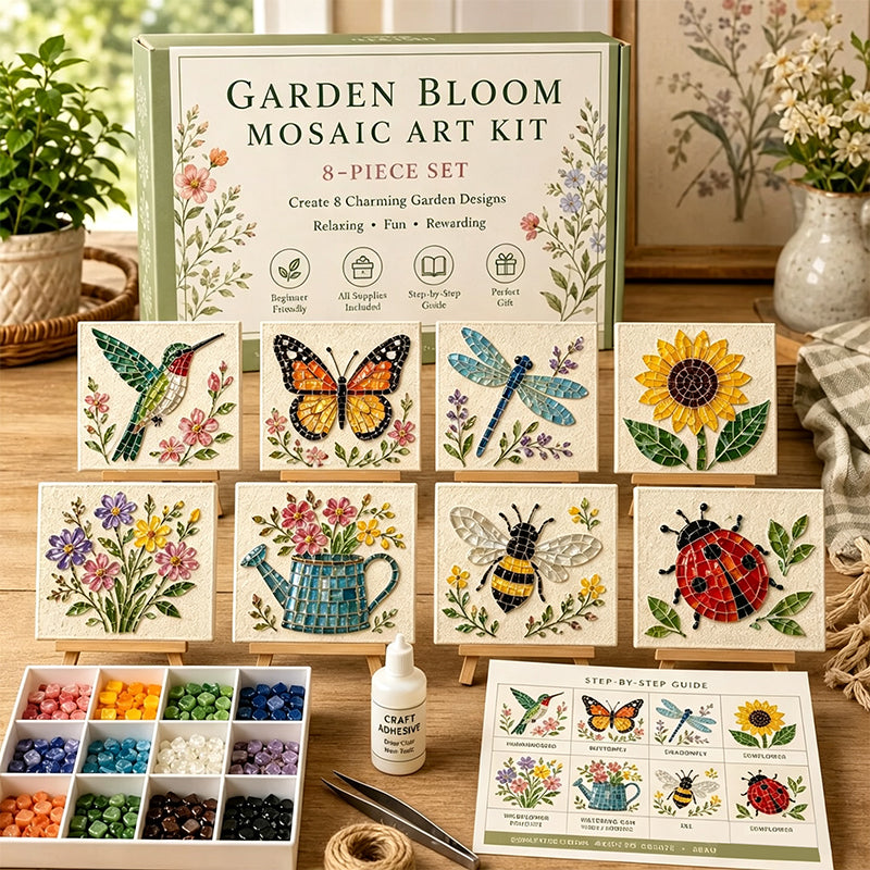 🎨Gestalte zu Hause funkelnde Mosaikkunst! ✨Deine perfekte kreative Auszeit ohne Bildschirm! 🧘