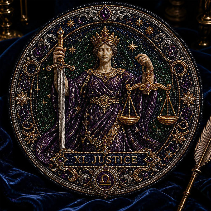 🧘‍♀️ Finde Dein Heiliges Licht: Große Arkana Tarot Diamond Painting 🌘