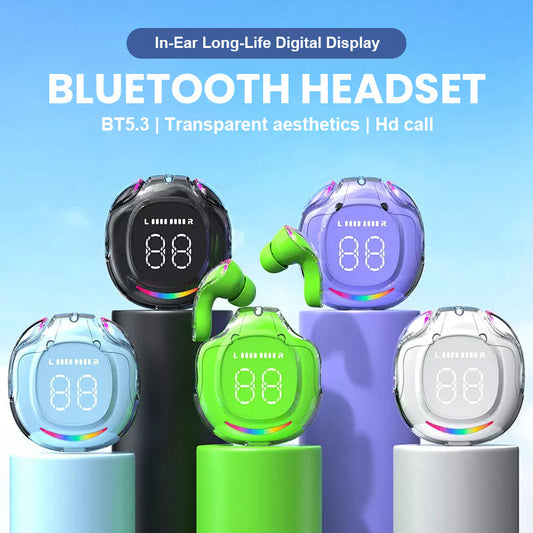 In-Ear-Bluetooth-Kopfhörer mit Digitalanzeige und langer Lebensdauer