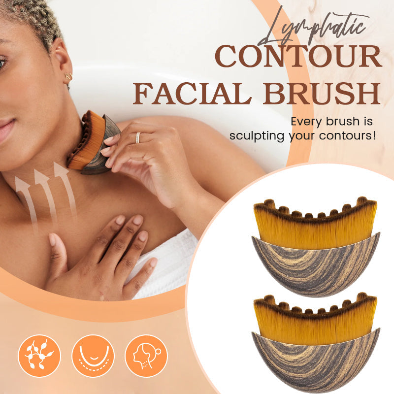 💆♀️ Lymphatic Contour Facial Brush | Jede Bürste formt Ihre Konturen