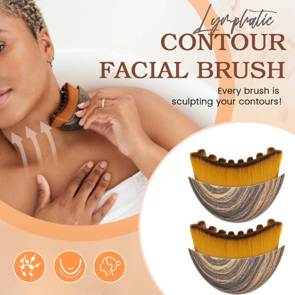 💆♀️ Lymphatic Contour Facial Brush | Jede Bürste formt Ihre Konturen
