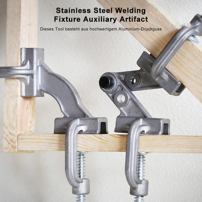 Verstellbare Rohrschelle zum Schweißen und zur Holzbearbeitung