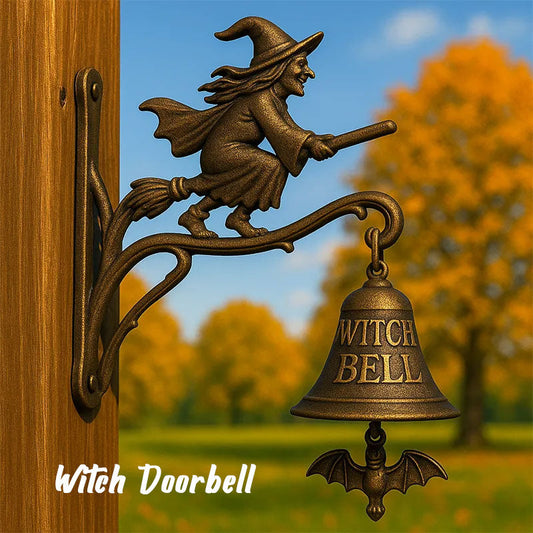 🧙‍♀️Lassen Sie Ihre Gäste schon an der Tür von der Magie empfange🔔Hexenglocke