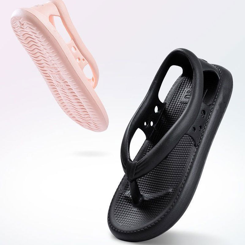 💕Rutschfeste EVA-Sohle mit dicker Sohle, schnell trocknende Flip-Flops-Hausschuhe für Paare