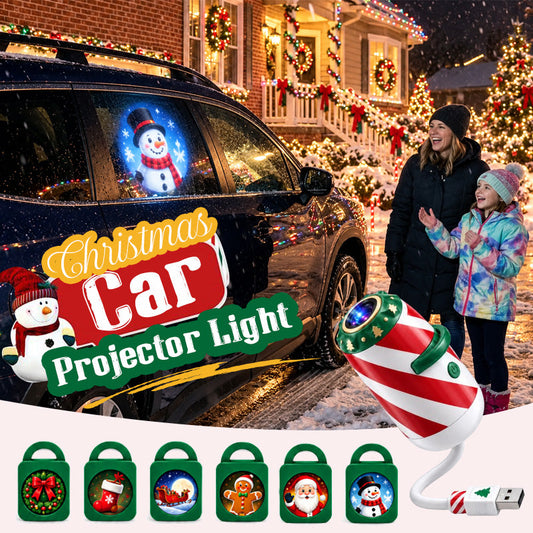 🎄🚗 Merry Ride Weihnachtsauto-Projektorlicht 🎅✨