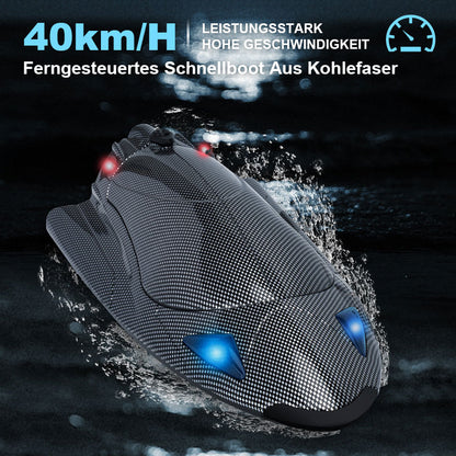 🚤Ferngesteuertes Schnellboot aus Kohlefaser