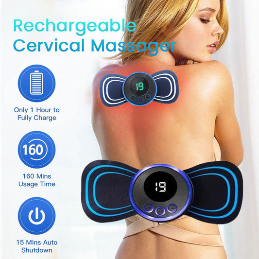 Wiederaufladbares Zervikal-Massagegerät