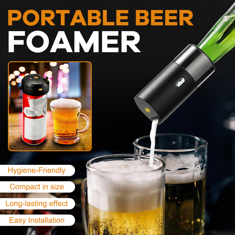 🍺Tragbarer Bieraufschäumer✨