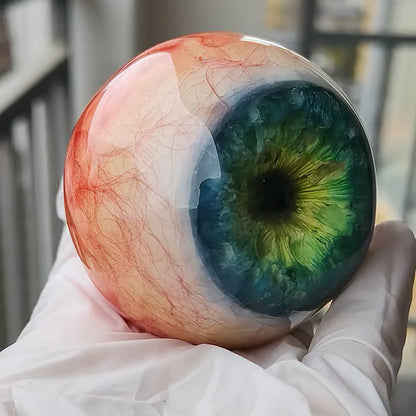 ⚡Hyperrealistische Dekoration in Form eines Monsterauges 👁️