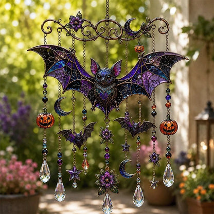 🎃 Zaubern Sie Regenbogenlicht mit gotischen Halloween-Windspielen! 🎃✨