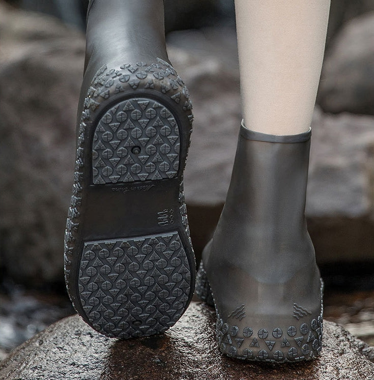 🌧️Stop Natte Sneakers! Zware Regenoverschoenen — Antislip & Opvouwbaar in je Tas