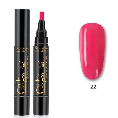 💅Ein-Schritt-Kleber Drei-in-Eins-Nagellack-Gelstift