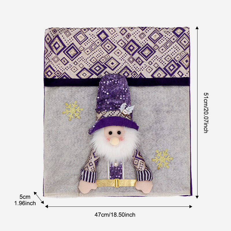 🎅 Weihnachtsstuhldekorationsset 🎄