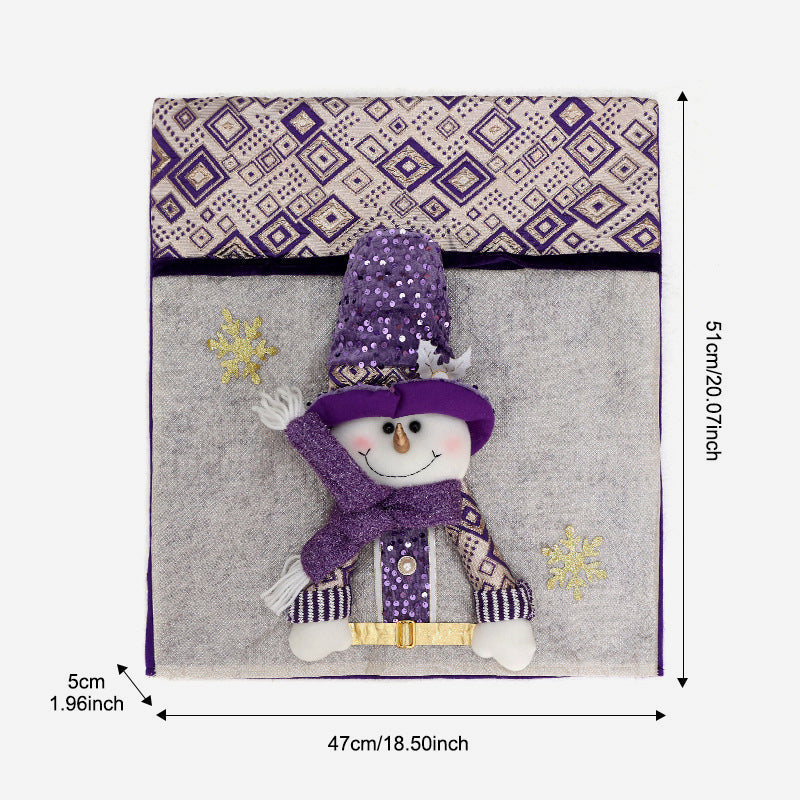 🎅 Weihnachtsstuhldekorationsset 🎄