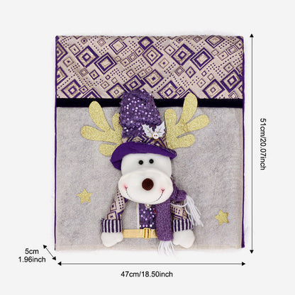 🎅 Weihnachtsstuhldekorationsset 🎄