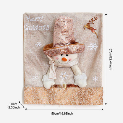 🎅 Weihnachtsstuhldekorationsset 🎄