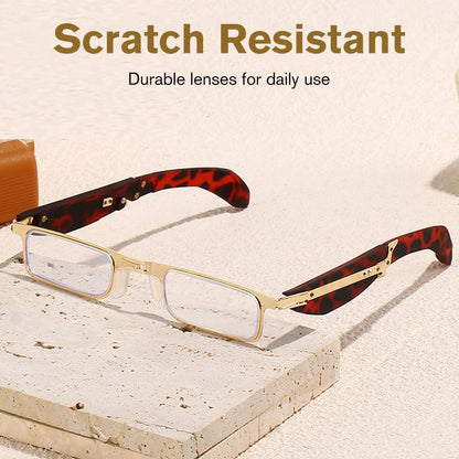 ⏰Wöchentliches Sonderangebot: 47 % Rabatt👓Klappbare Lesebrille mit blauem Lichtfilter und Etui