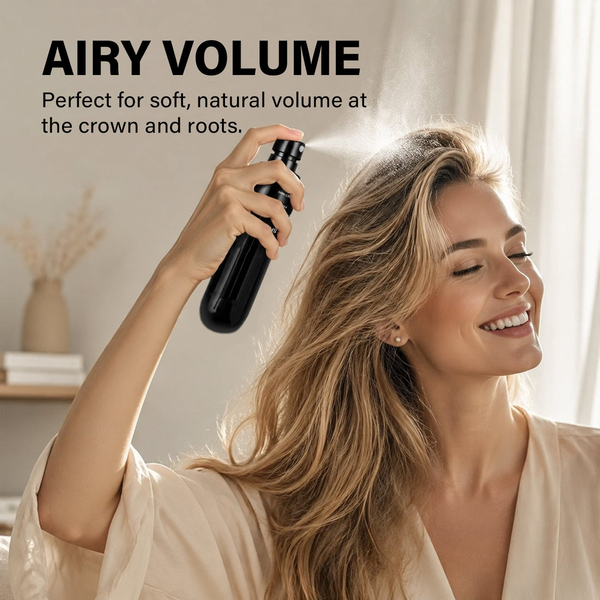 💇‍♀️✨ Fluffy Base Spray 90 ml – Styling-Spray für luftiges Volumen 🌬️💖