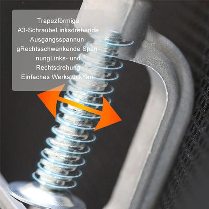 Verstellbare Rohrschelle zum Schweißen und zur Holzbearbeitung