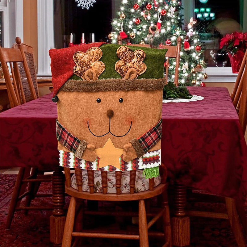 🎅 Weihnachtsstuhldekorationsset 🎄