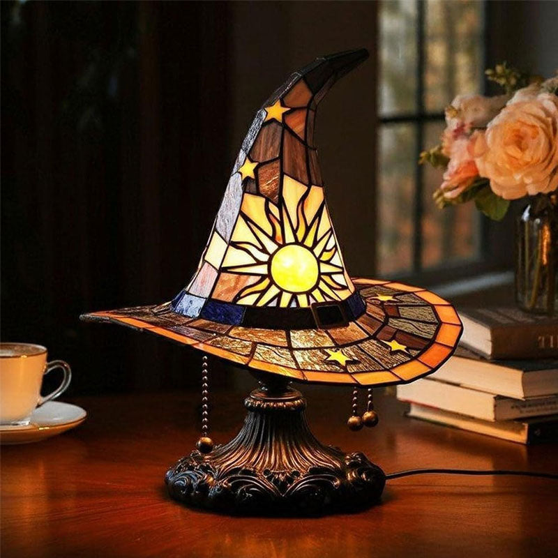 🎃Erleuchte deine fantasievolle Nach🧙‍♀️Nachtlicht mit Hexenhut