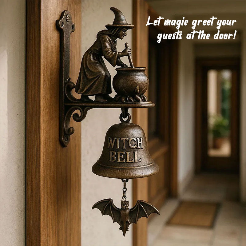 🧙‍♀️Lassen Sie Ihre Gäste schon an der Tür von der Magie empfange🔔Hexenglocke