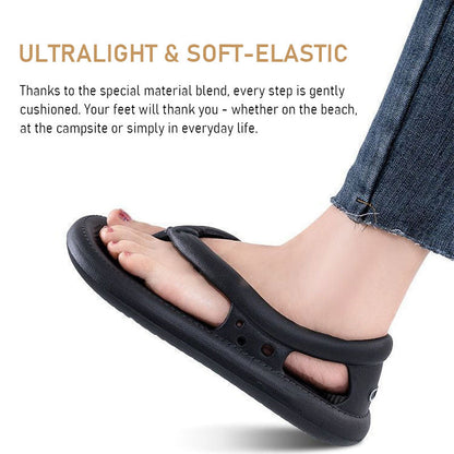 💕Rutschfeste EVA-Sohle mit dicker Sohle, schnell trocknende Flip-Flops-Hausschuhe für Paare