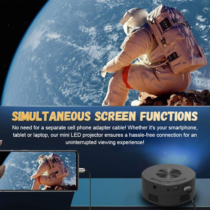 🔥2025 Heißer Verkauf🔥Mini-LED-Projektor