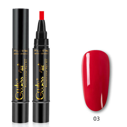 💅Ein-Schritt-Kleber Drei-in-Eins-Nagellack-Gelstift